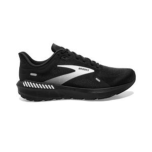 Brooks Launch GTS 9 Mens Road Running Shoes Black/White | USA-NOC278396